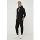 Homewear hlače Polo Ralph Lauren boja: crna, bez uzorka