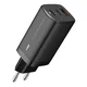 slomart Omrežni polnilnik USB-C GaN 65W ILUC65B, črn