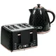 Homestar Kuhinjski set Toaster in grelnik vode 17 L črn