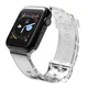 Hurtel Strap Light silikonski pašček za Apple Watch 38/40 mm, črn