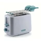 Ariete AR157WHBL QUBI, Toster, Za 2 parčeta, 640-760W, Belo-plavi, 157