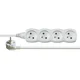 Emos Extension 250V, 4x socket, 5m, white