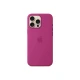 iPhoneE16 Pro Max Silicone Case with MagSafe - Fuchsia