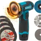 Blow Komplet 12V 78mm akumulatorski kotni brusilnik M5 2x 1.5Ah