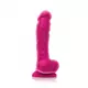 Dvoslojni rozi silikonski dildo 24cm | Colours Dual Density 8 inch