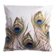 Okrasna blazina 45x45 cm Peacock Feathers – JAHU collections