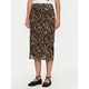 JDY Midi krilo Lea 15345811 Rjava Slim Fit