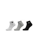 Nogavice adidas Mid Ankle Sock 3-Pack White/ Medium Grey Heather/ Black M