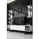 HANAH HOME Chrome Line White Black