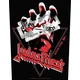 Judas Priest British Steel Vintage Našitek za šivanje 36 x 30 cm