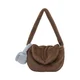 Pull&Bear Torba za čez ramo CHARM golobje modra/rjava