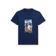 Polo Ralph Lauren Majica 710B21964001 Mornarsko modra Regular Fit