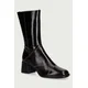 Billi Bi škornji ženski usnjeni Espresso calf /brown heel 86