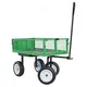 VEVOR Vrtni voziček s sedežem 860x460x225 mm zelen