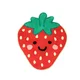 Rdeča bombažna otroška preproga 60x52 cm Strawberry – Sass & Belle