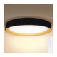 Brilagi - LED prigušiva plafonska svetiljka LARIOS LED/72W/230V crna prečnik 59 cm + daljinski upravljač
