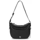 Pinko HOBO ZIP AROUND CLASSIC VITELLO BIKER Črna
