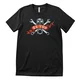 ZZ Top Piston Flag Black L Majica