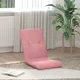 vidaXL Tlorisni stol Roza 46 x 50 x 61 cm Žamet