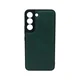 Maska za telefon LEATHER CASE za Samsung S22, Zelena