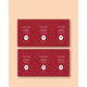 Tirtir Mask Fit Red Cushion 6 Shade Trial Kit - 1 g * 6 kos No.17N, 21N, 23N, 21N, 21W, 22C