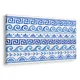 Slika modro-bel grški ornament - 40x30