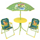 Dječji vrtni set Fun House - Stol sa stolicama i suncobranom, Jurassic World
