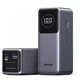 Power bank Ugreen PB724 100W QC + PD z USB-C in USB-A izhodoma - 20000 mAh - siv