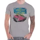 Bruce Springsteen Majica Pink Cadillac Unisex Heather Grey M