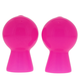 NMC Nipple Sucker Pair in Shiny Pink