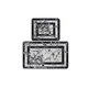 Lessentiel Maison Set 2 prostirke Marmor, Sive