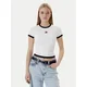 Tommy Jeans Majica črna / bela