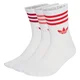 ADIDAS ORIGINALS Nogavice 3 STRIPES CREW SOCKS 3 rdeča/melona/temno rdeča/bela