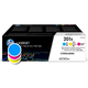 HP komplet tonerjev 201X B-C,M,Y TRI PACK (CF253XM)