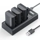 K&F Concept baterie Canon LP-E6P 2400mAh, 3 ks + nabíječka na 3 sloty