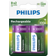 PHILIPS BATERIJA D POLNILNA 1,2V, 3000mAh