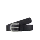JACK & JONES Pas HARRY črna/srebrna