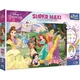 Trefl Dvostranska sestavljanka Happy Princesses SUPER MAXI 24 kosov