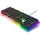 Royal Kludge Gaming mehanička tastatura RK918 RGB, LED bočna lampa, Crna