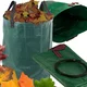 shumee Vrtna vreča, vrtna vreča, posoda, košara za listje, trava, velika, močna, 272 l