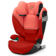 cybex® dječja autosjedalica solution™ s2 i-fix 2/3 (15-36 kg) hibiscus red