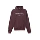 Mikina New Balance Trackside French Terry Hoodie Cherry Leather L