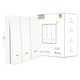 Moes zs-b-eu3-wh-ms pametni prekidac eu sa 3 prekidaca beli ( 400-1173 )