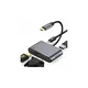 E-GREEN Adapter USB 3.1 Tip C (M) - HDMI+VGA+ 3.0 USB + tip C