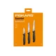 Fiskars ESSENTIAL komplet nožev za zelenjavo 3 kosi 1065584