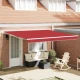Ročna Retraktibilna Tenda Morsko Modra 400x300 cm