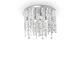 Ideal Lux - LED kristalna plafonska svetiljka ROYAL 8xG9/3W/230V prečnik 40 cm