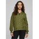 Womens Light Bomber Jacket - Olive