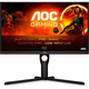 AOC Monitor TFT 63/5cm/25inc(1920x1080) Gaming G3 25G3ZM/BK FHD WLED 240Hz 0/5ms HDMI DP Black/Red