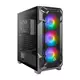Ohišje  Antec DF600 Flux ATX USB 3.0 - stranica: kaljeno steklo, 5x ventilator (3x RGB)